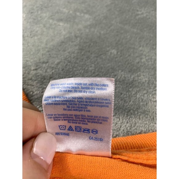 Riddell Football Men's XL Orange Sportswear T-Shirt Gildan Ultra Cotton - Picture 7 of 10